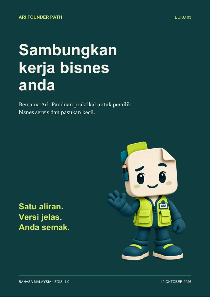 Pratonton kulit ebook Sambungkan kerja bisnes anda